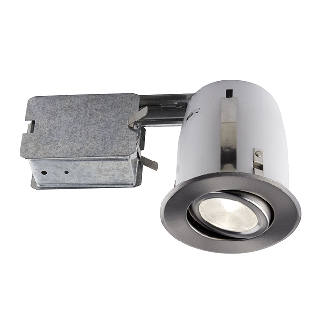 Bazz 510 Series Recessed Light - 50 Watts - Dimmable - 1-Pack - Brushed Chrome