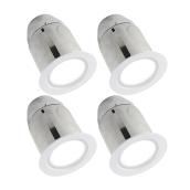 BAZZ 930 Series Recessed Light Kit - 65 watts - Dimmable - 4-Pack - White