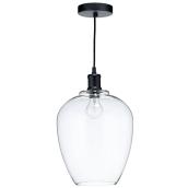 Pendant - 1 Light - Clear Glass