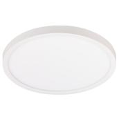 Plafonnier à éclairage DEL intégré, 24 W, blanc