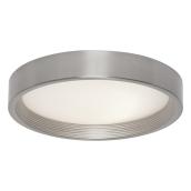 Circular Flushmount - Integrated LED - 20 W - Brushed Steel