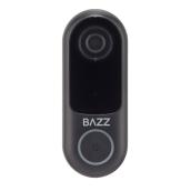 Sonnette intelligente avec caméra Bazz Smart Home, Wi-Fi, noir