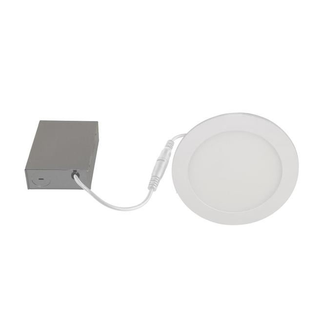 Bazz Smart 6-in RGB Wi-Fi Dimmable LED Recessed Light - Matte