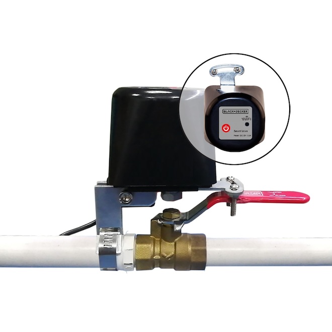 BLACK+DECKER Automated Shut-Off Valve Smart with WiFi Function