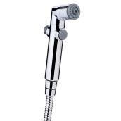 Brondell CleanSpa Handheld Bidet Sprayer - Chrome Finish - Toilet Mounted - 47-in L Metal Hose