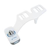 SpaSuite PureSpa Sperone 10 1/2-in x 16 3/4-in White Easy-to-Install Bidet Toilet Attachment with Adjustable Pressure