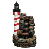 Lighthouse Fountain with Rock - 18'' x 33,86''