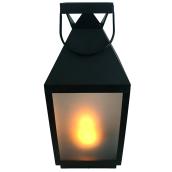 Outdoor Lantern with LED Candle - 18.1"