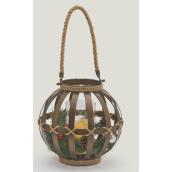 Lanterne ronde Holiday Living en métal, fini bronze
