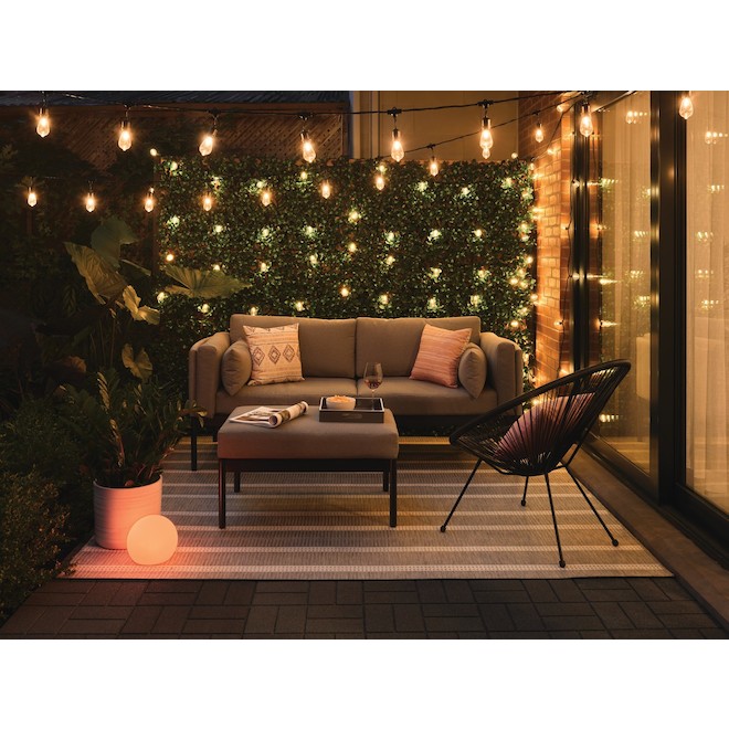 Infinity Acrylic Colour Changing Outdoor Orb Light with Remote Control