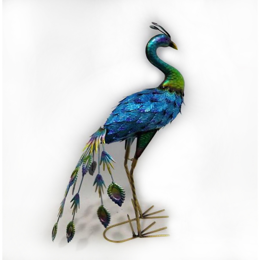 STYLE SELECTIONS Infinity Peacock Decoration - Metal MK2-18126RV