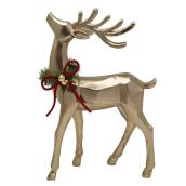 CELEBRATIONS BY L&CO Reindeer Resine Gold 14.88-in