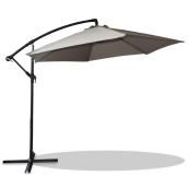 Landon & Co. 10-ft Tan Polyester Offset Patio Umbrella