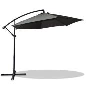 Landon & Co. 10-ft Grey Fabric Offset Patio Umbrella
