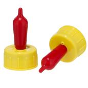 Tétine de bouteille pour agneau, latex, paquet de 2