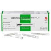 Aiguille détectable jetable, 16 g x 1 1/2