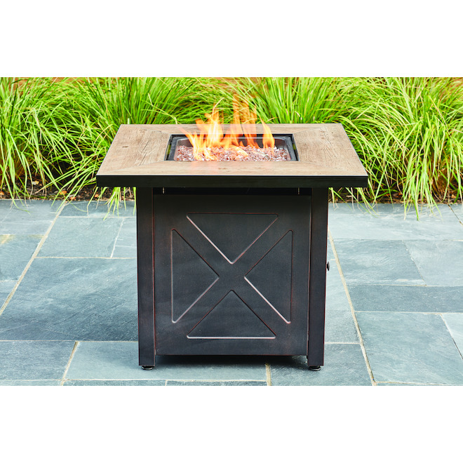 Endless Summer Fire Pit Wood Look, Endless Summer Fire Pit Assembly