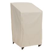 Housse pour chaises d'extérieur empilables Elemental 30 x 27 x 48 po beige