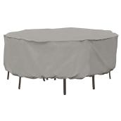 Style Selections 80-in Grey Polyethylene Round Patio Cover