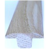 Quickstyle Transition Moulding - Oak Wood - Prefinished - Autoclic Installation - 72-in L x 10-mm H