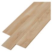 Plancher stratifié Drop Loc, 10 mm, Chêne sablé, paquet de 8