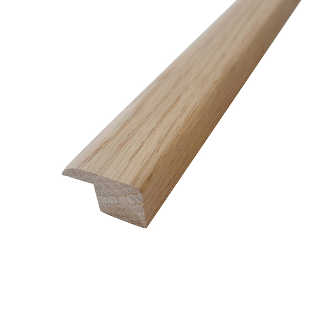 Quickstyle Finishing Moulding - Red Oak Wood - 1-in W x 72-in L - Laminate Floor - Unfinished