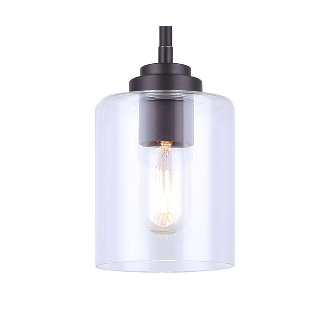 Luminaire suspendu Montebello par Canarm bronze huilé 58 po