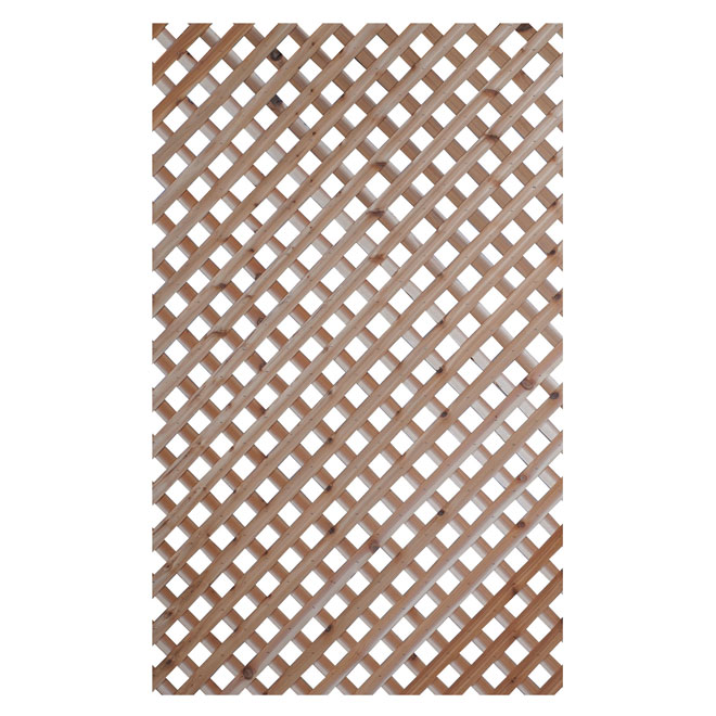 "Privacy" Cedar Lattice (8 x 4)