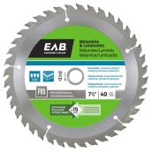 EAB Carbide Saw Blade - 40 Teeth - Single Direction - 5/8-in Arbor dia