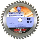 Circular Saw Blade - 40-tooth - 7 1/4