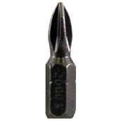 EAB Recyclable Drywall Standard Phillips Industrial Screwdriver Bit - #2 x 1-in L - Hex Shank - Steel Alloy