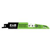 EAB Bi-Metal Reciprocating Saw Blade - General Demolition - 6-in L - 6 TPI