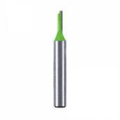 EAB Recyclable and Exchangeable Professional Straight Router Bit - 1/8-in Dia - 1/4-in Round Shank - C3 Carbide Tip