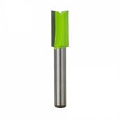 EAB Recyclable and Exchangeable Professional Straight Router Bit - 3/8-in Dia - 1/4-in Round Shank - C3 Carbide Tip