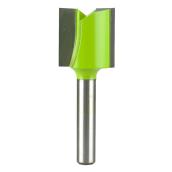 EAB Recyclable and Exchangeable Professional Straight Router Bit - 3/4-in Dia - 1/4-in Round Shank - C3 Carbide Tip