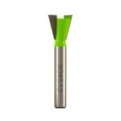 EAB Professional Carbide Straight Dovetail Router Bit - 1/2-in dia - 1 1/4-in Cutting Depth - 1/4-in Round Shank