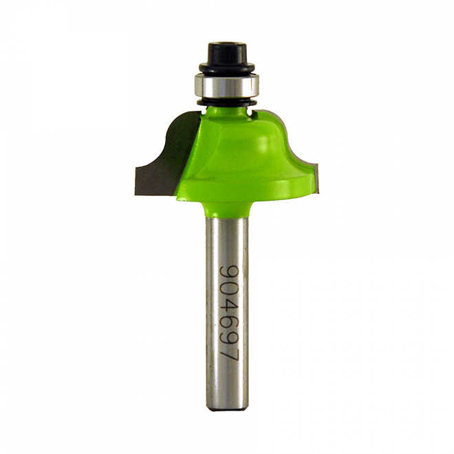 EAB Tool Roman Ogee Professional Router Bit - 1" x 1/4" Shank - Exchangeable