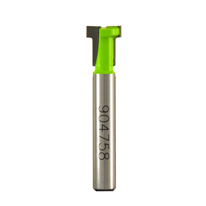 EAB Professional Straight Keyhole Router Bit - 3/8-in dia - 14-in Shank - Carbide-Tipped