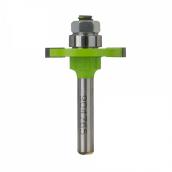 EAB Professional Straight Slot Cutter Router Bit - 1 7/8-in dia - 1/4-in Round Shank - 1 1/4-in Cutting Depth