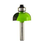 EAB Tool Cove Professional Router Bit - 1 1/8" x 1/4" Shank - Exchangeable