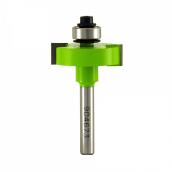 EAB Tool Rabbeting Professional Router Bit - 3/8-in x 1/4-in Shank - Exchangeable