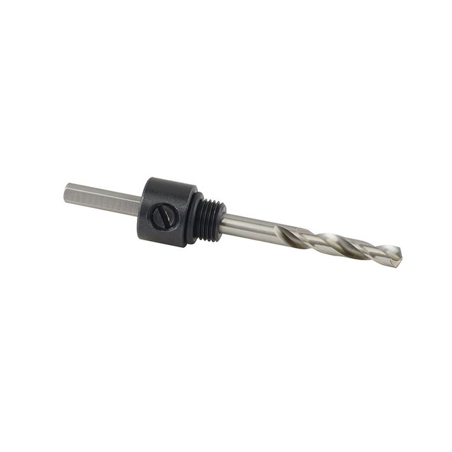 EAB Professional Round Mandrel - 1/4-in Shank - Threaded Adapter - Steel