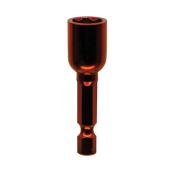 EAB Red Industrial Nutsetter Bit - Recyclable Alloy Steel - 1/4-in Hex Shank - 2-in L x 3/8-in dia