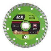 EAB Green Turbo Diamond Circular Saw Blade - Alloy Steel - 5-in Dia - 5/8-7/8-in Arbour