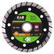 EAB Turbo Rim - Concrete Industrial Diamond Blade - Recyclable Exchangeable - Black - 4-in dia