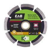 EAB - Specialty Tuck Point Mortar Joints Industrial diamond Blade - Recyclable Exchangeable - Black - 4-in