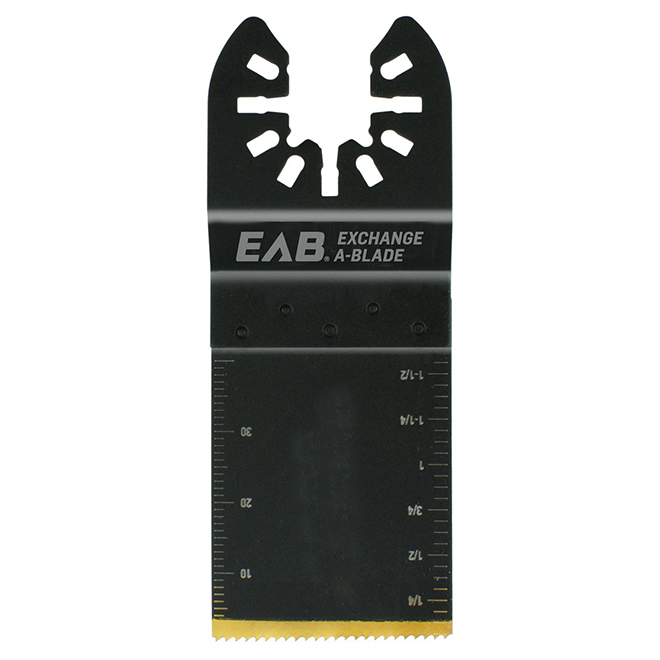 Lame de coupe à ras EAB Universal, bimétal, paquet de 1, 3 1/2 po L. x 1 1/4 po l.