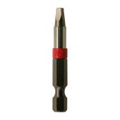 EAB Impact Industrial Screwdriver Bit - Square #2 - 2-in - S2 Steel