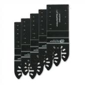 EAB Universal Oscillating Flush Cut Blades - Bi-Metal -5 Per Pack - 1 1/4-in W