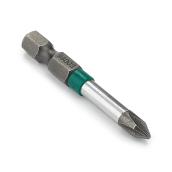 EAB Impact Industrial Screwdriver Bit - Phillips #1 - 2-in - S2 Steel